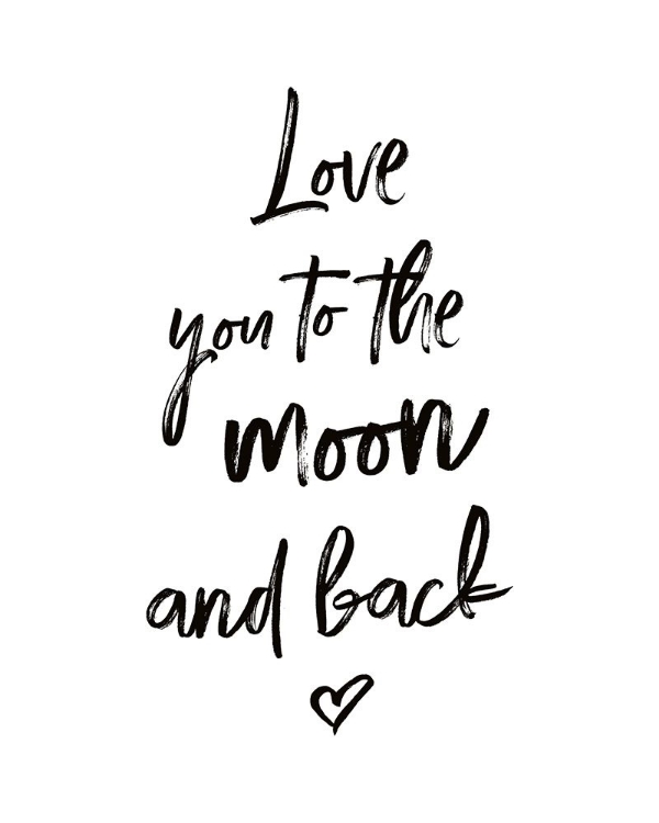 Picture of LOVE YOU TO THE MOON AND BACK