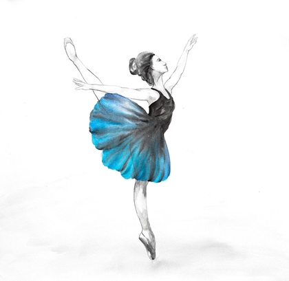 Picture of SMALL BLUE BALLERINA