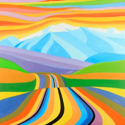Picture of MOUNTAIN ROAD MULTICOLORED