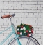 Picture of BICYCLE WITH A BOUQUET OF TULIPS