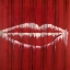 Picture of GRAFFITI OF A MOUTH ON CONTAINER