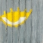 Picture of YELLOW EYE ON A CONTAINER