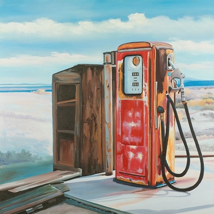 Picture of OLD GAS PUMP