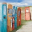 Picture of OLD GAS PUMPS