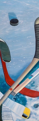 Picture of HOCKEY STICKS ON ICE