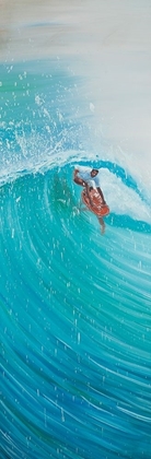 Picture of SURFER IN THE MIDDLE OF THE WAVE