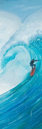 Picture of SURFER ON A BIG WAVE