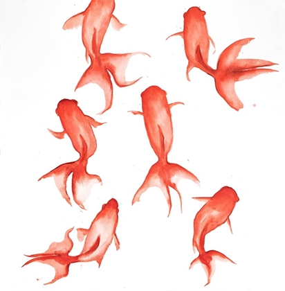 Picture of SMALL RED FISHES