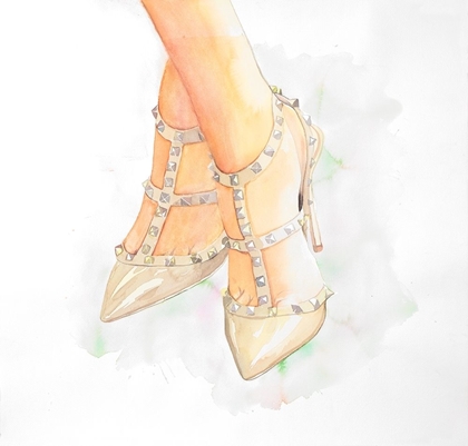 Picture of STUDDED HIGH HEELS
