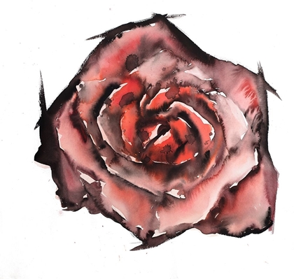 Picture of WATERCOLOR ROSE