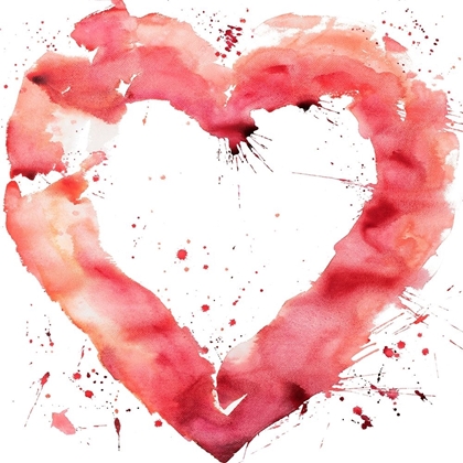 Picture of WATERCOLOR ABSTRACT HEART