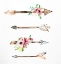 Picture of ARROWHEADS AND FLOWERS