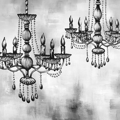 Picture of TWO CRYSTAL CHANDELIERS