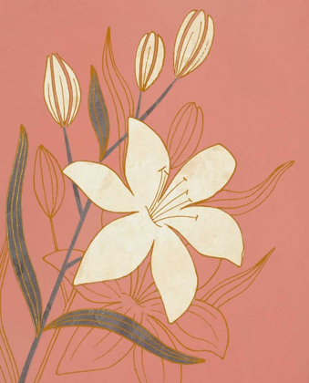 Picture of TERRA COTTA LILLIES I