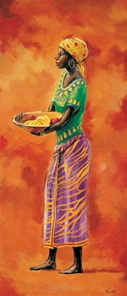 Picture of AFRICAN LADY 3-3