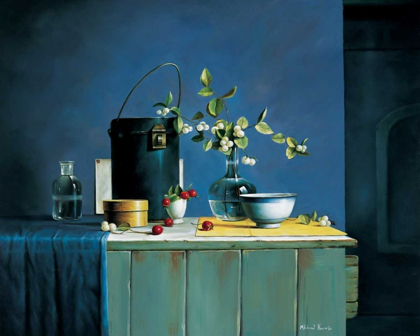 Picture of STILLIFE IN BLUE