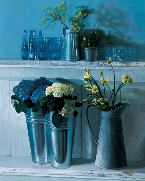 Picture of STILLIFE WITH SILVER POTS