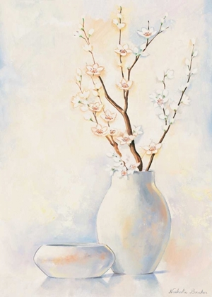 Picture of WHITE VASE I