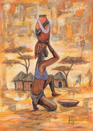 Picture of AFRICAN WOMAN I