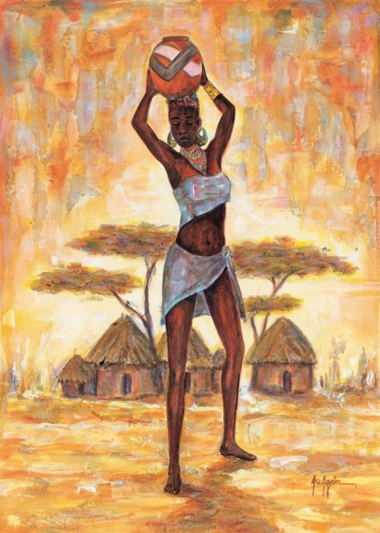 Picture of AFRICAN WOMAN II