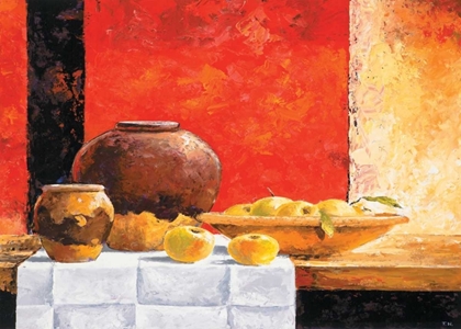 Picture of STILLIFE WITH APPLES II