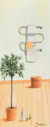 Picture of BATHROOM IN GREEN II