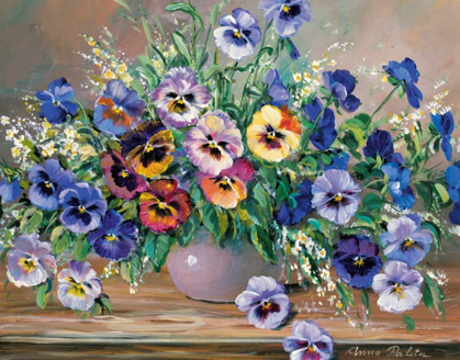 Picture of BOUQUET OF PANSIES