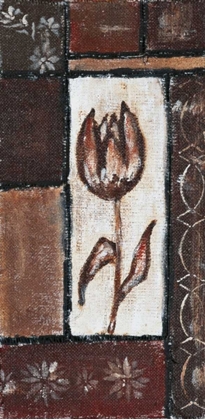 Picture of FLORAL BROWN II