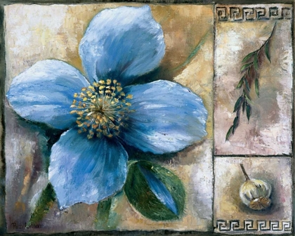 Picture of BLUE POPPY COMPOSITION