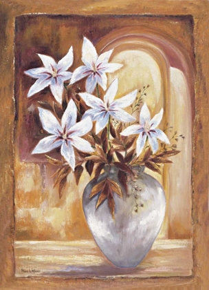 Picture of WHITE FLOWERS IN VASE II