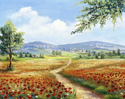 Picture of RED POPPIES FIELD