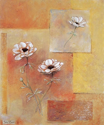 Picture of A BLOCK OF FLOWERS II