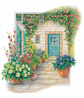 Picture of BLOSSOMING COURTYARD