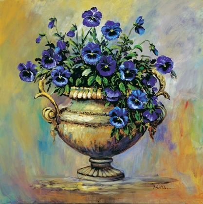 Picture of BLUE PANSIES DELIGHT