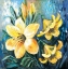 Picture of YELLOW LILIES IN SPRING