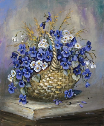 Picture of BASKET IN BLUE