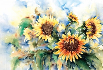 Picture of A BOUQUET OF SUNFLOWERS
