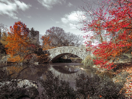 Picture of GAPSTOW BRIDGE IN THE AUTUMN, CENTRAL PARK, NEW YORK