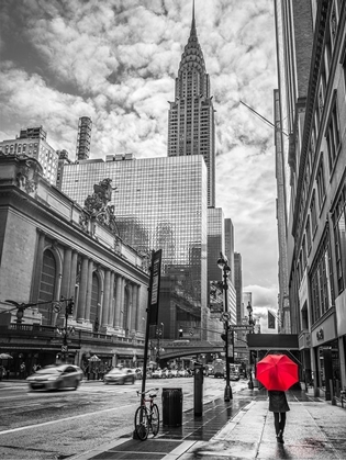 Picture of NEW YORK CITY SCAPE WITH CHRYSLER BUILDING,FTBR 1854