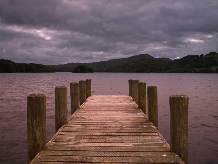 Picture of JETTY AT DUSK, LAKE DISTRICT, CUMBRIA