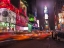 Picture of VIEW OF BROADWAY AND TIMES SQUARE AT NIGHT - NEW YORK