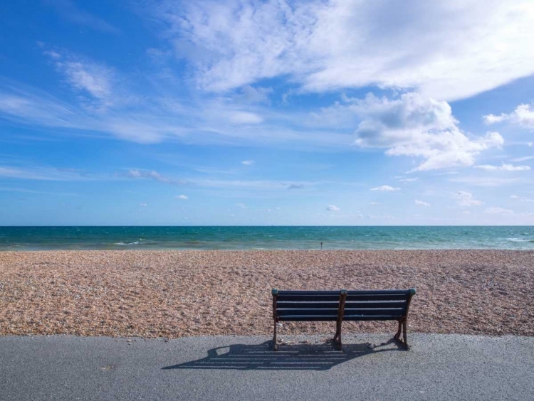 Picture of BENCH AT SEASIDE PROMENADE