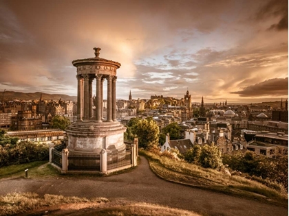 Picture of A VIEW FROM CARLTON HILL, EDINBURGH, SCOTLAND