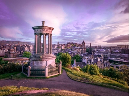 Picture of A VIEW FROM CARLTON HILL, EDINBURGH, SCOTLAND