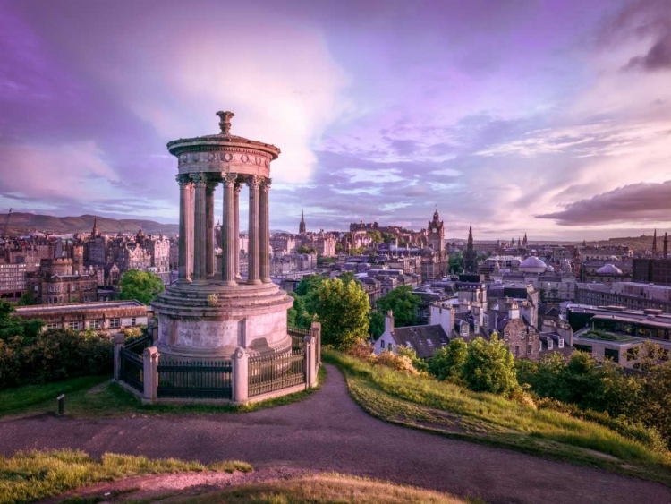 Picture of A VIEW FROM CARLTON HILL, EDINBURGH, SCOTLAND