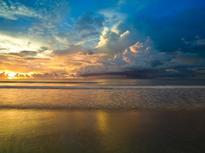 Picture of BEACH WITH DRAMATIC SKY AT DUSK, MALAYSIA