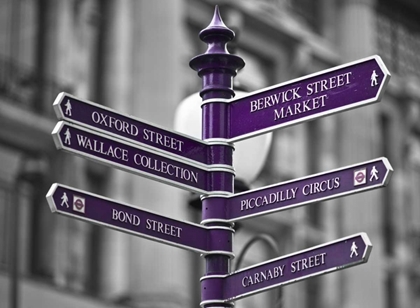 Picture of OXFORD CIRCUS SIGN POST