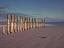 Picture of GROYNES AT AST HEAD BEACH, WEST SUSEX COAST