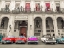 Picture of TRADITIONAL CUBAN CARS PARKED IN ROW BY THE ROAD IN HAVAVA, CUBA,