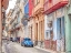 Picture of VINTAGE CAR ON STREET OF HAVANA, CUBA